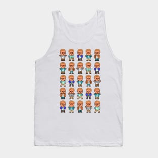 Pixel Matt Foley Seamless Tank Top